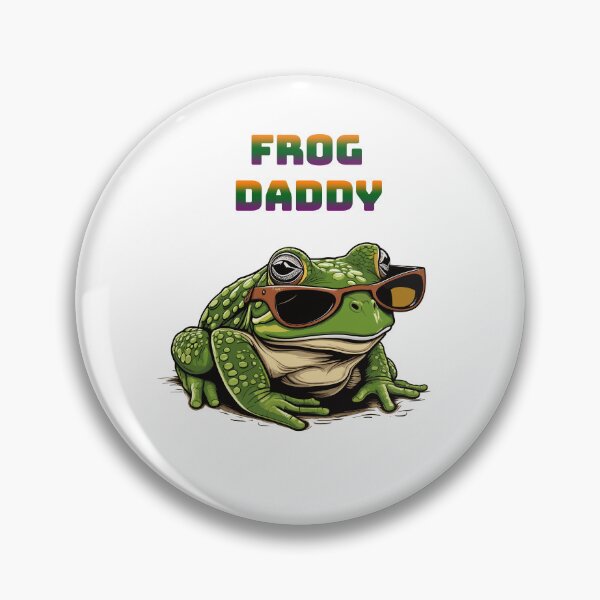 Item preview, Father frog with sunglasses designed and sold by YolaShopOnline.