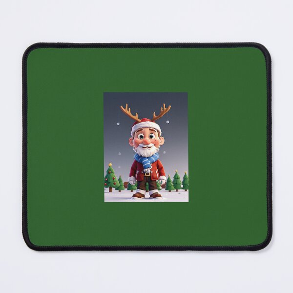 Item preview, Christmas Cartoon Clip Art: Santa, Moose, Snowman, and Cute Kid in 4K designed and sold by Chukszy1.