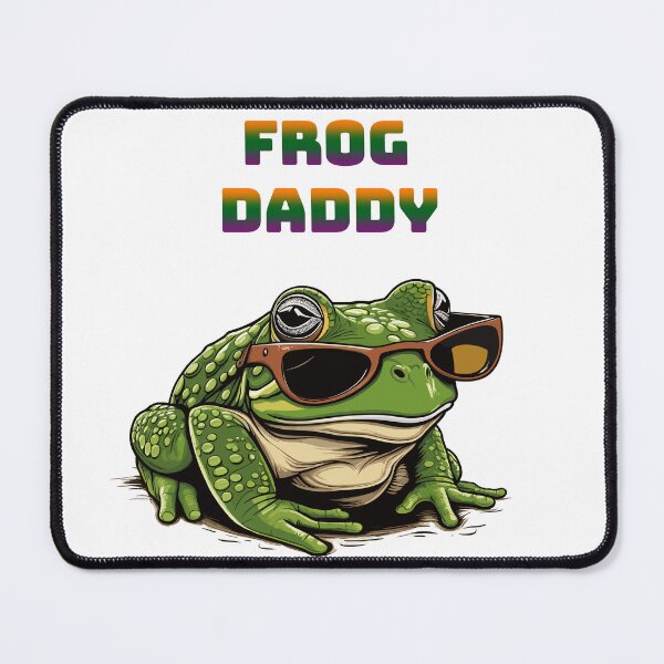 Item preview, Father frog with sunglasses designed and sold by YolaShopOnline.