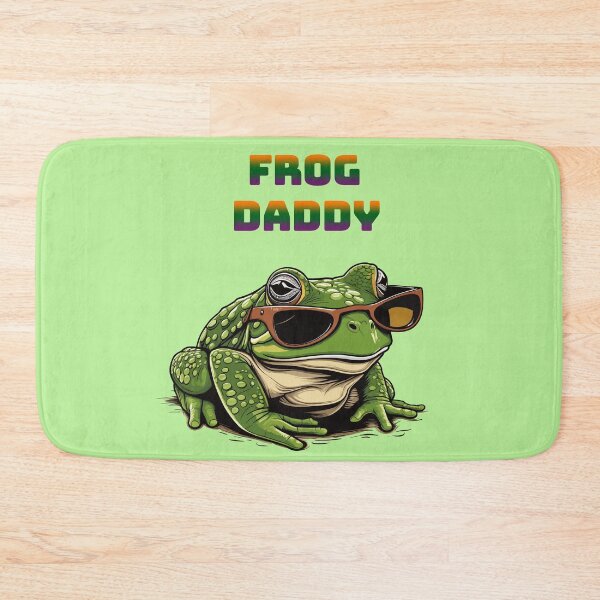 Item preview, Father frog with sunglasses designed and sold by YolaShopOnline.