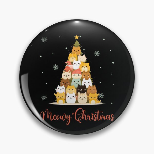Item preview, Meowy Christmas - Cat Christmas Tree designed and sold by Dominika Bednarska.