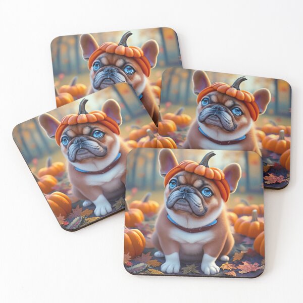Item preview, Cute baby dog with funny pumpkin hat! designed and sold by Studio-DesignWw.
