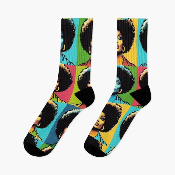 Item preview, 70s Afro Pop-Art Pattern designed and sold by NeatSplash.