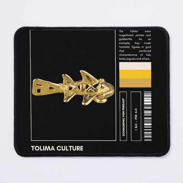 Item preview, Original Illustration of Archaeological Artifact - Tolima Culture - Little Plane - Funerary Archeology - Modern design for Archeology teacher designed and sold by Carola-art.