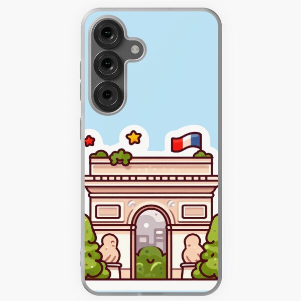 Arco de Triunfo de París | Francia Funda blanda para Samsung Galaxy