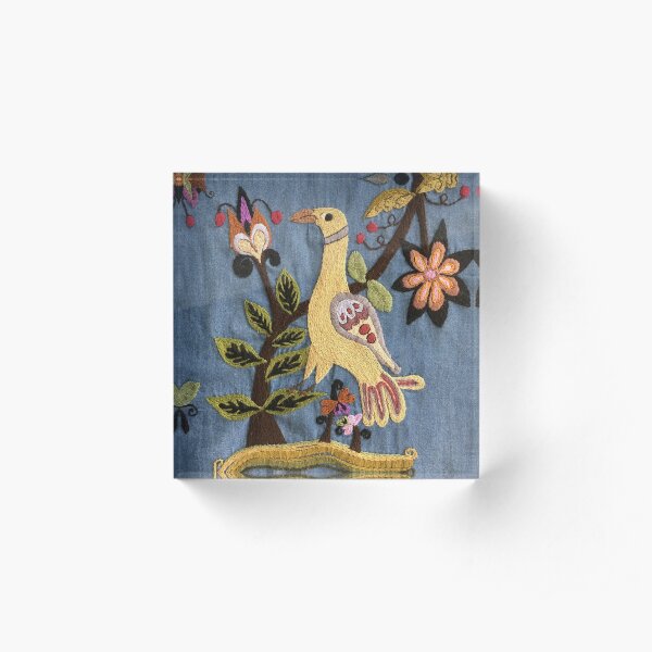 Chill Bird Acrylic Block