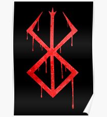 Berserk Demon Mark Poster