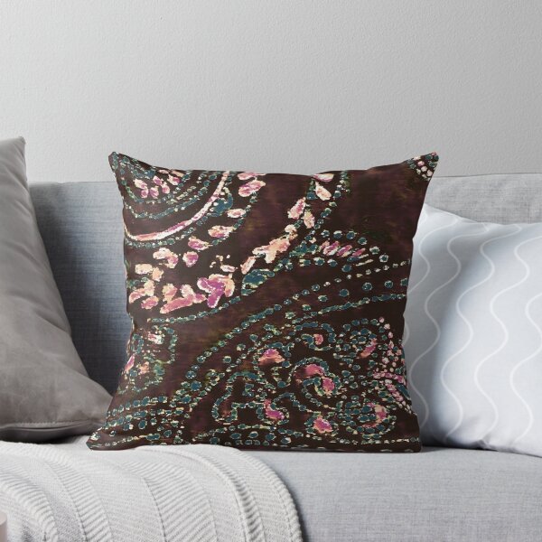 Item preview, PAISLEY FLORAL TEAL designed and sold by serena ward.