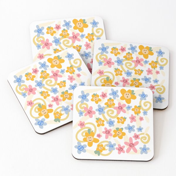 Item preview, Smiley Flowers designed and sold by Emily Ralph.