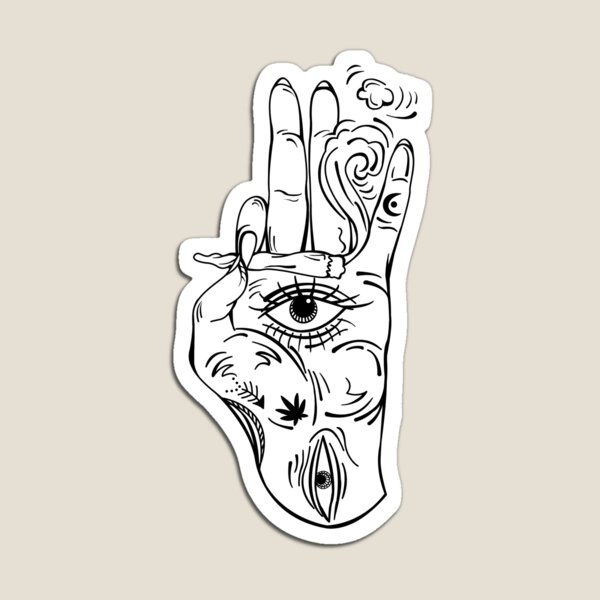 Piercing gaze Magnet
