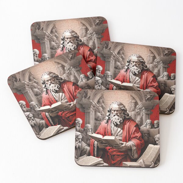 Item preview, Moses - ancient books and biblical cartoon style designed and sold by ROBIN MACGREGOR.