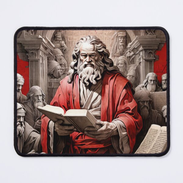 Item preview, Moses - ancient books and biblical cartoon style designed and sold by ROBIN MACGREGOR.