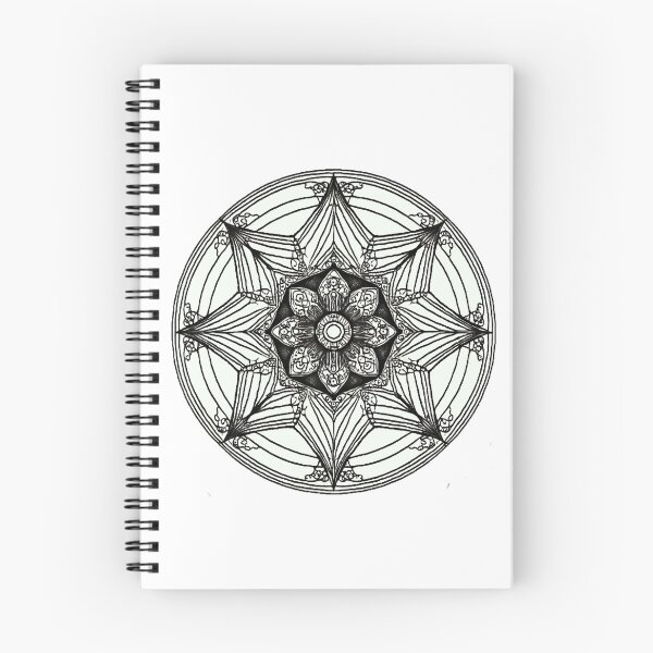 Item preview, Black and white Mandala designed and sold by CuteCreature.