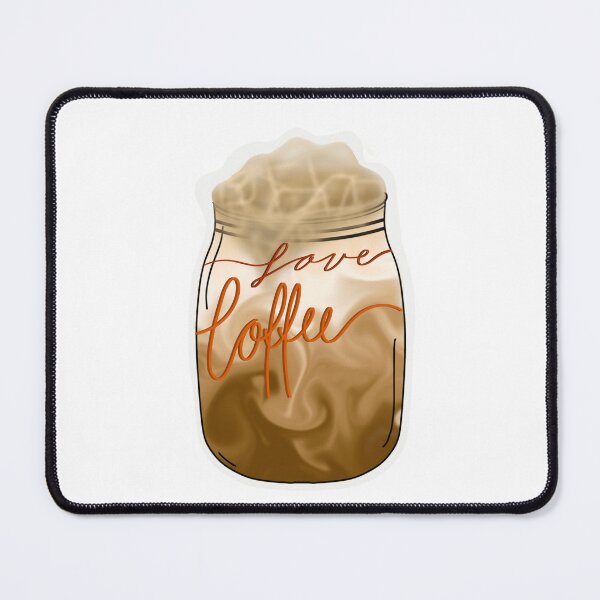 Item preview, Love Coffee Sticker designed and sold by StarElements.