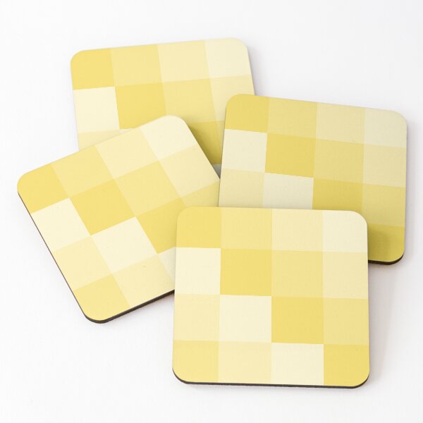 Item preview, Four Shades of Yellow Square designed and sold by ShelleyYlstArt.