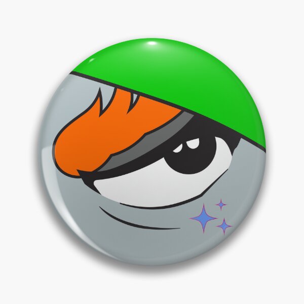 Item preview, The Traveller is Watching Badge designed and sold by corapz.