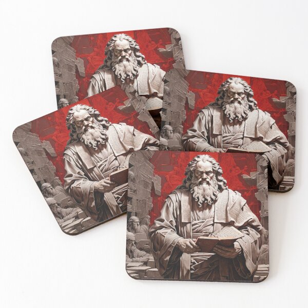 Item preview, Moses - ancient books and biblical cartoon style designed and sold by ROBIN MACGREGOR.