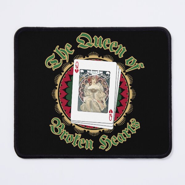 Item preview, Queen of Broken Hearts - Playing Card Gifts designed and sold by HolidaysBlaze Designs For You.