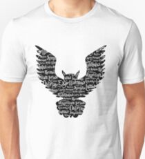 Spells Potter Owl T-Shirt Unisex T-Shirt