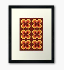70s graphic Framed Print