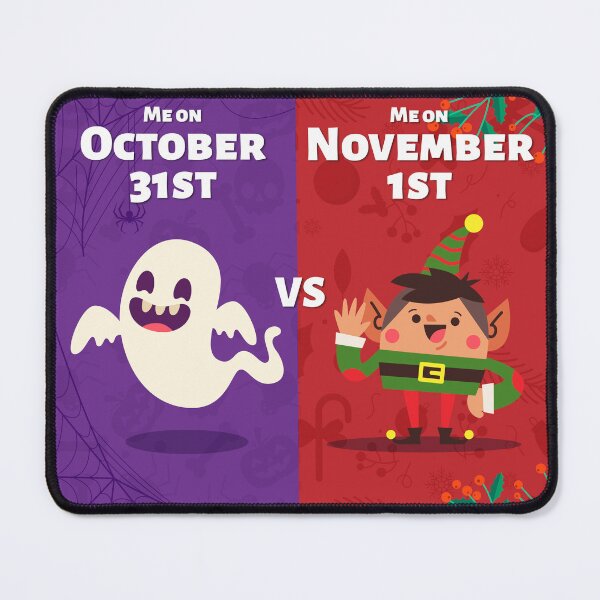 Item preview, Me on October 31st vs Me on November 1st designed and sold by MelTay21.