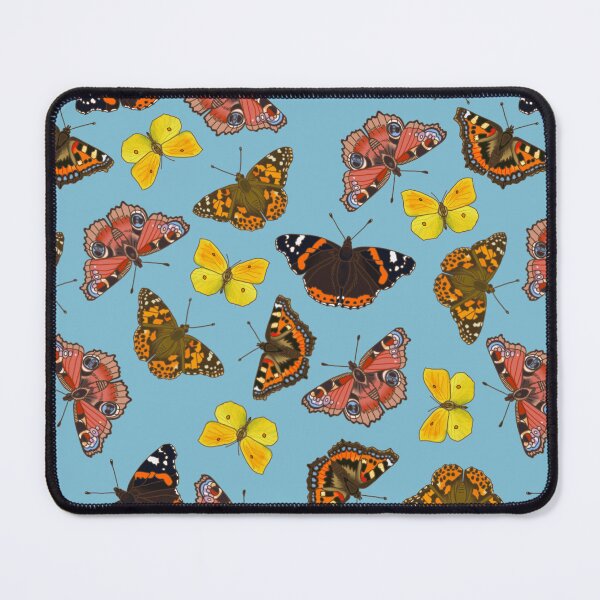 Item preview, Butterflies on sky blue designed and sold by stillebille.