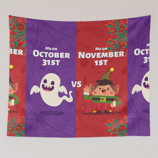Item preview, Me on October 31st vs Me on November 1st designed and sold by MelTay21.