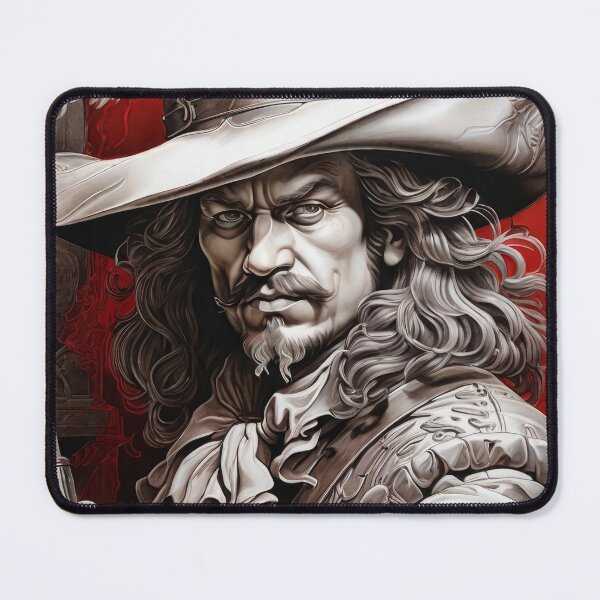 Item preview, Musketeer cartoon style designed and sold by ROBIN MACGREGOR.