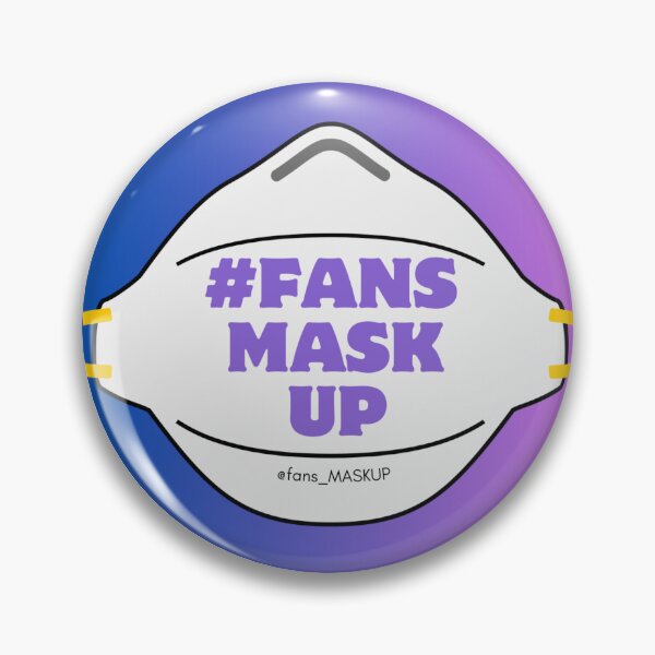 Item preview, Fansmaskup blue purple designed and sold by fansmaskup.