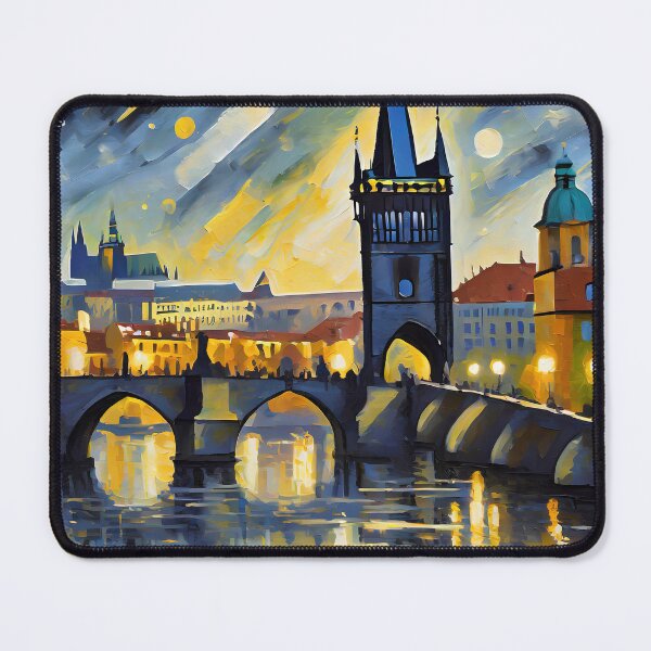 Item preview, Starry Night Prague designed and sold by travelwitheric.