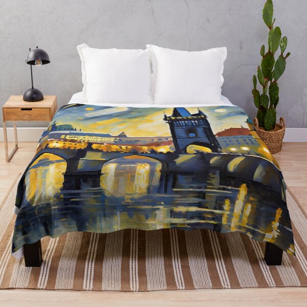 Item preview, Starry Night Prague designed and sold by travelwitheric.