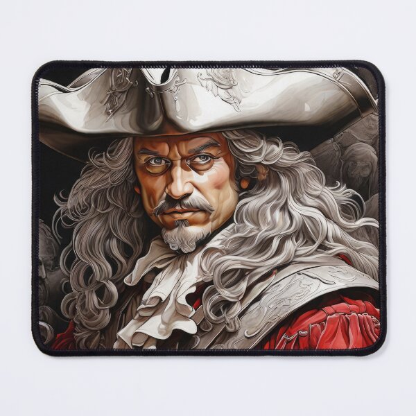 Item preview, Musketeer cartoon style designed and sold by ROBIN MACGREGOR.