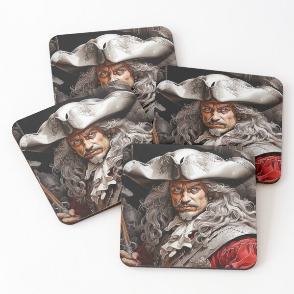 Item preview, Musketeer cartoon style designed and sold by ROBIN MACGREGOR.
