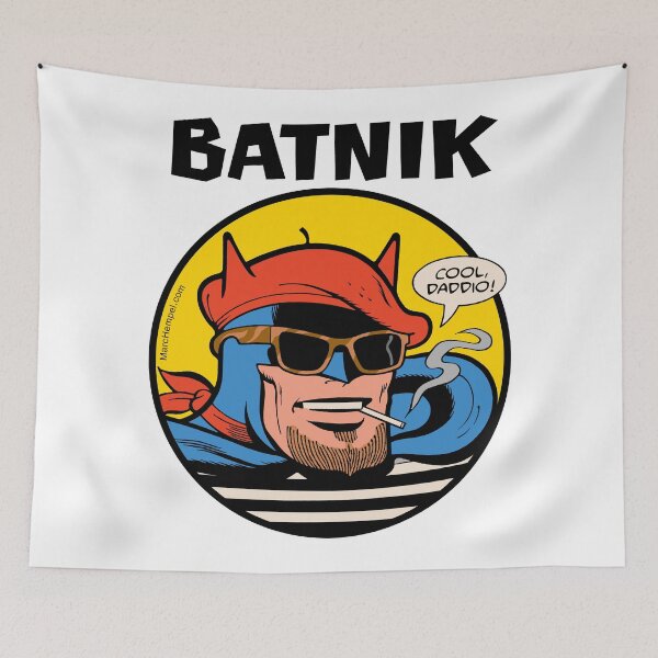 Item preview, BATNIK (light background) designed and sold by Marc Hempel.