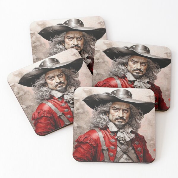 Item preview, Musketeer cartoon style designed and sold by ROBIN MACGREGOR.