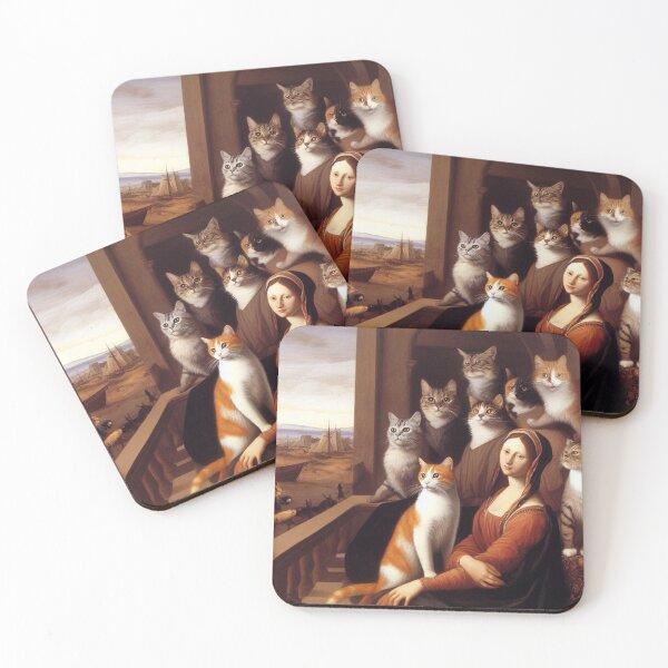 Item preview, Cats of Renaissance designed and sold by SugarInk.