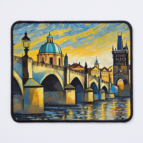 Item preview, Starry Night Prague designed and sold by travelwitheric.