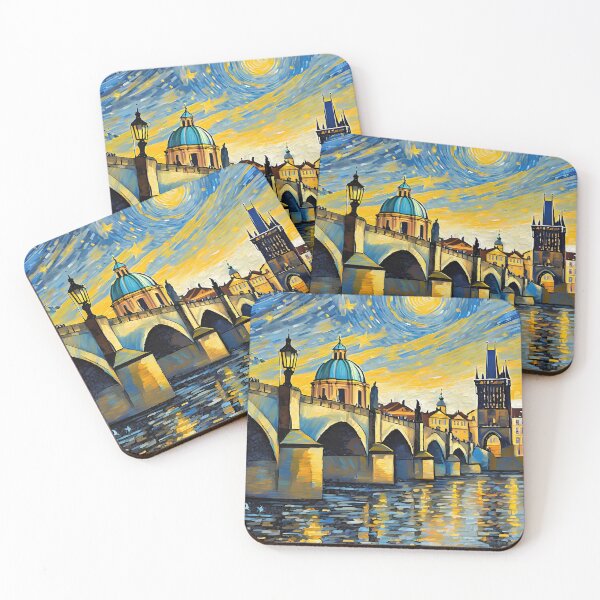 Item preview, Starry Night Prague designed and sold by travelwitheric.