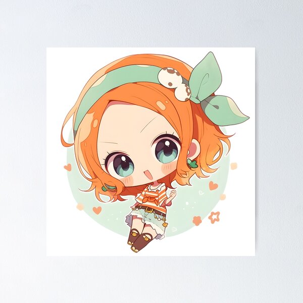 Nami OP Cute Anime Girl – Chibi Style
