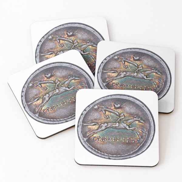 Item preview, Galloping horseman, 67 BC designed and sold by OptimoPrincipi Roman Coins.