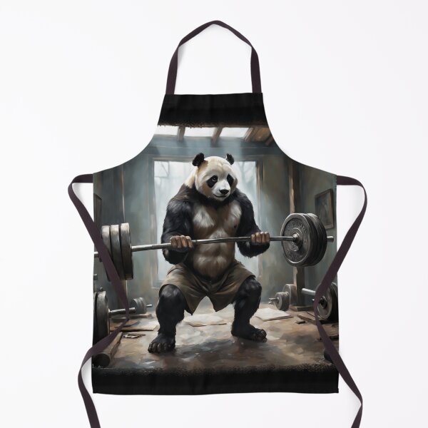 Item preview, PANDA WORKOUT, PANDA POWER, CrisMor-Art designed and sold by CrisMor-Art.