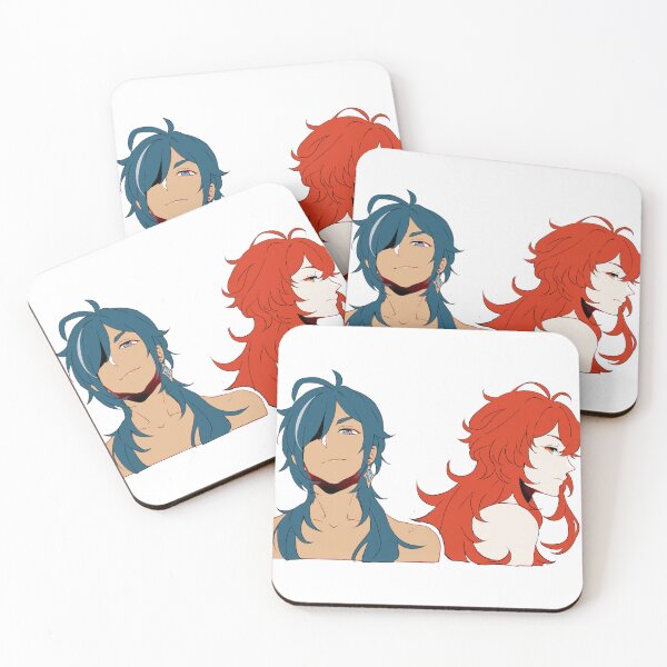 Item preview, Impacto de Genshin - Kaeya y Diluc designed and sold by MykaAndSalmon.