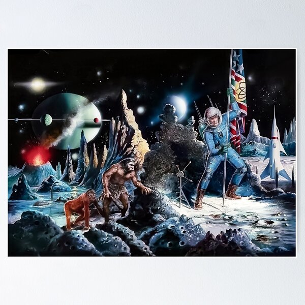 Artikel-Vorschau von Perry Rhodan – Retro-Comic-Science-Fiction-Kunst, designt und verkauft von NinaJG007.
