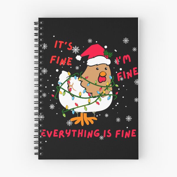 Item preview, It's fine, I'm fine, everything is fine. designed and sold by Whytewold Farm Stuff.