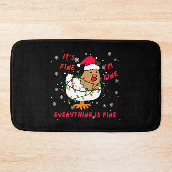 Item preview, It's fine, I'm fine, everything is fine. designed and sold by Whytewold Farm Stuff.