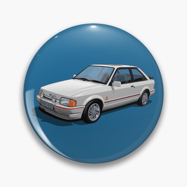 Item preview, Ford Escort XR3i Mk4 in diamond white designed and sold by candc-retro.