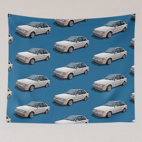 Item preview, Ford Escort XR3i Mk4 in diamond white designed and sold by candc-retro.