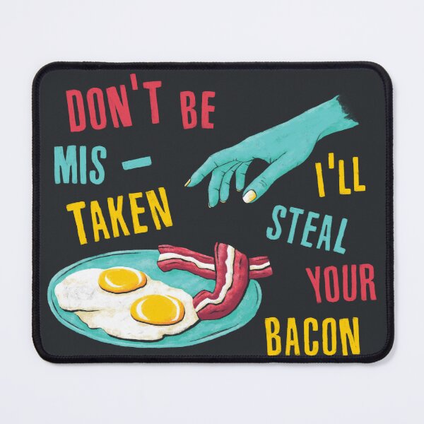 Item preview, Bacon Thief designed and sold by Midnight Coffee.