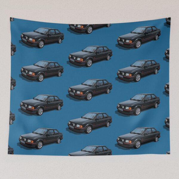 Item preview, Ford Escort XR3i Mk4 in black designed and sold by candc-retro.