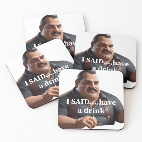Item preview, “Paulie Meatball” - Have A Drink designed and sold by shutterrudder.